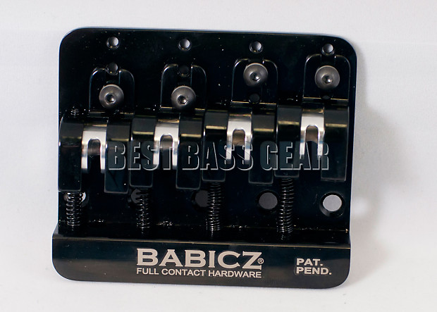 Babicz FCH4BK Full Contact 4-String Bass Bridge Bild 1