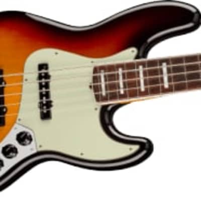 Fender American Ultra Jazz Bass V with Rosewood Fretboard in Ultraburst image 3