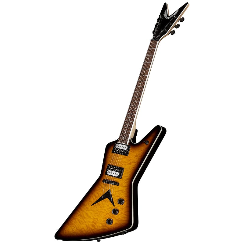 DEAN ZX Quilt Maple electric GUITAR Trans Brazilia - Bolt-on - NEW