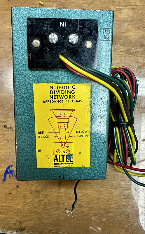 Altec N-1600C dividing network crossovers 新同品 pair(アルテック)｜売買されたオークション情報、yahooの商品情報をアーカイブ公開  - オークファン 一般