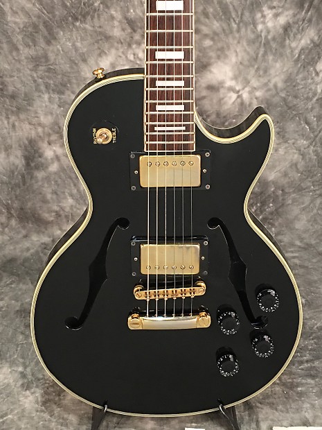 Les paul with f holes top