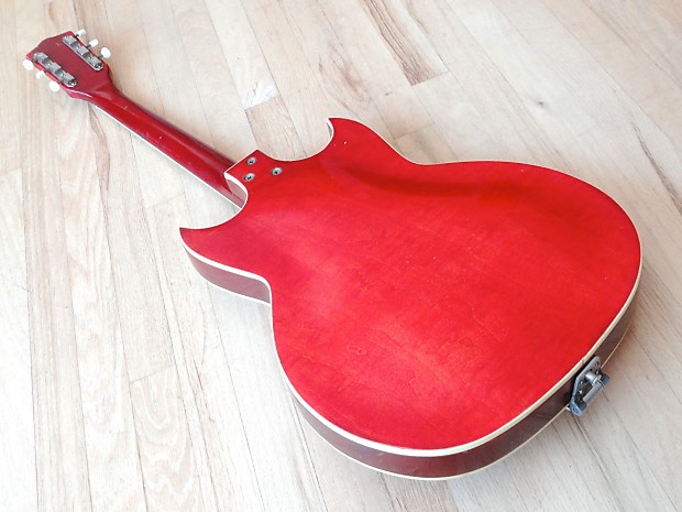 1960s Truetone by Kay Red Devil Speed Demon Vintage Electric