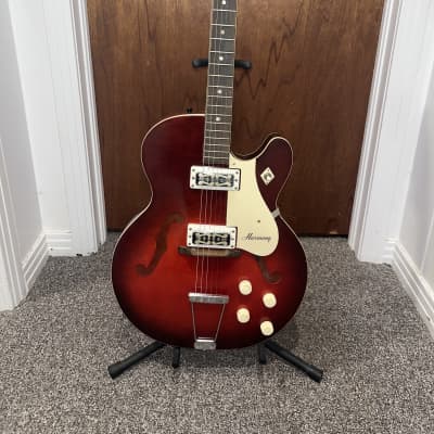Harmony Rocket H53 mid 1960s - Red Burst for sale
