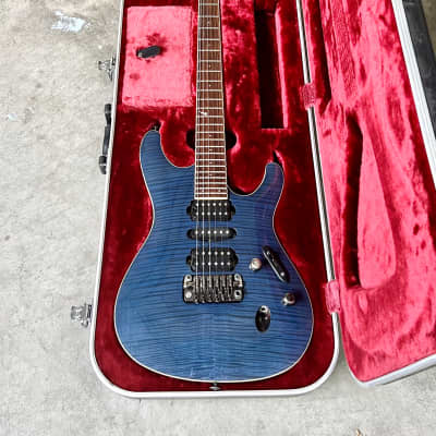 Ibanez Prestige Custom SV5470 2008 Blue flame original
