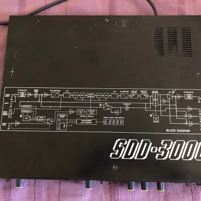 Korg SDD-3000 Digital Delay 1980s - Black image 6