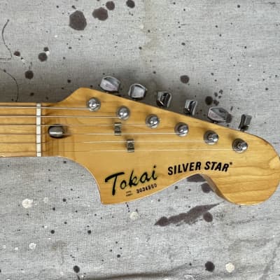 1980's Tokai Silver Star TSS-38 Stratocaster Guitar Black MIJ