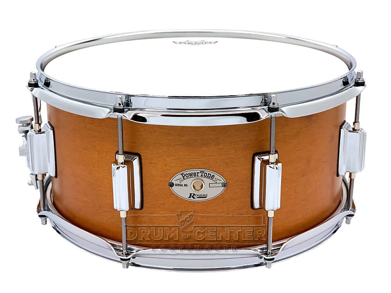 Rogers Tower Limited Edition Snare Drum 14x6.5 Satin Fruitwood Stain