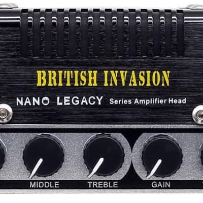 Hotone Nano Legacy British Invasion 5-Watt Compact Guitar Amp Head with 3-Band EQ image 1