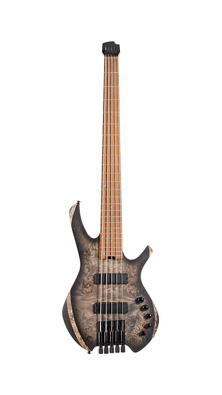 Cort Space 5 Headless Bass - Star Dust Black image 1