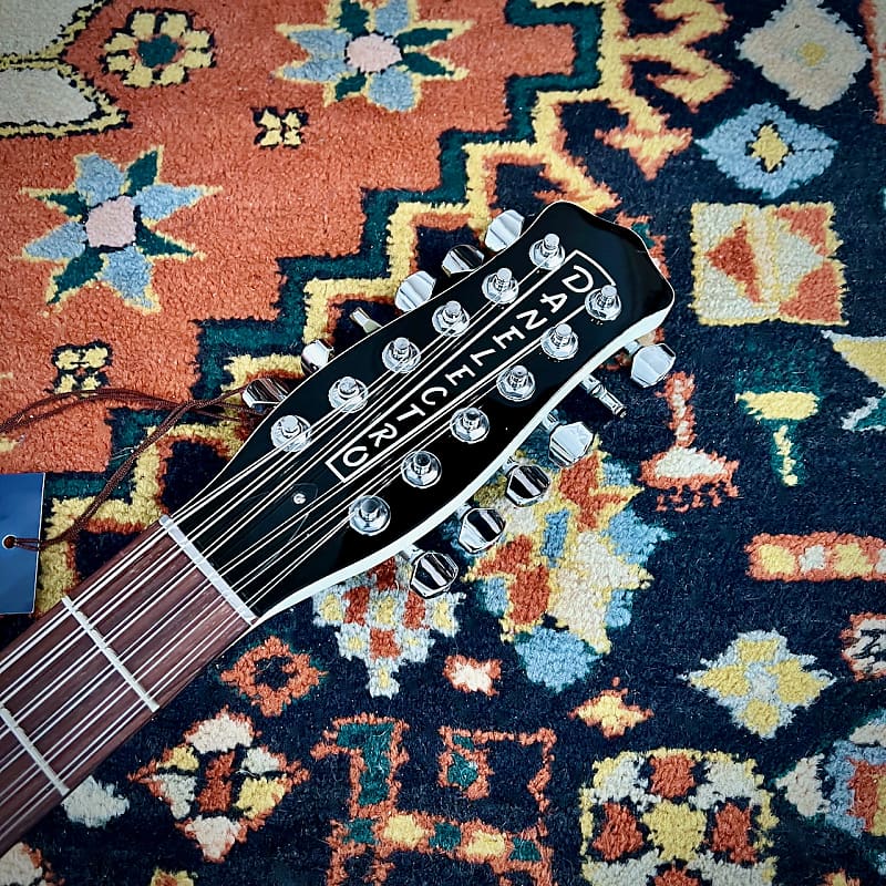 Danelectro '59 Double-Cut 12-String Guitar--Vintage White