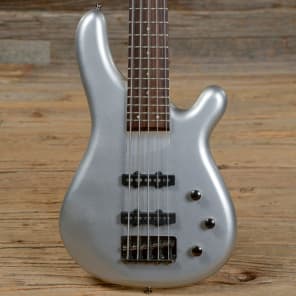 Fernandes Gravity 5-String Bass Silver Sparkle (s936) | Reverb