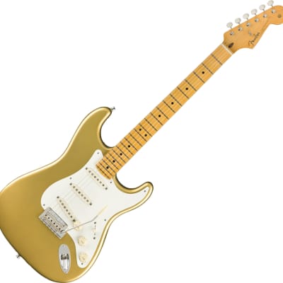 Fender Lincoln Brewster Signature Stratocaster Electric Guitar, Aztec Gold image 2
