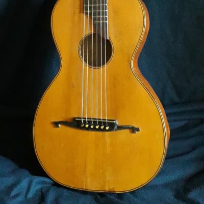 German parlor guitar (steel strings) 1880 image 9