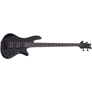 Schecter Stiletto Stage-4 Active 4-String Bass Gloss Black
