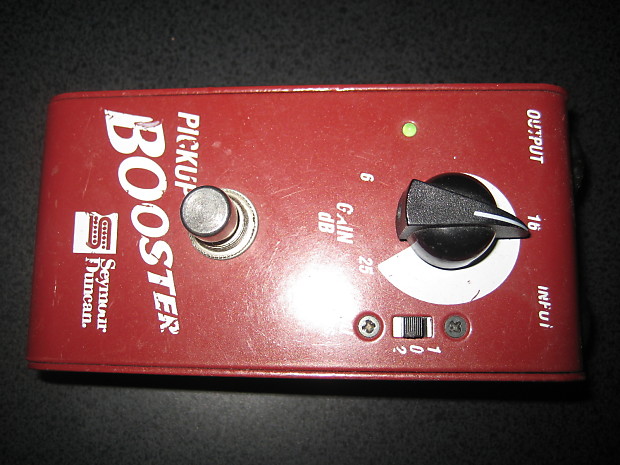 SEYMOUR DUNCAN PICKUP BOOSTER EFFECTS PEDAL SFX-01 CLEAN
