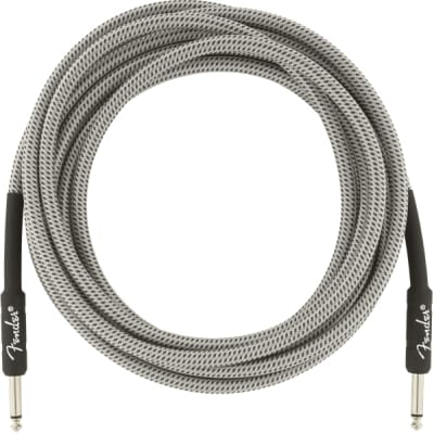 Fender® 15' Professional Series White Tweed Instrument Cable #0990820066 - 15 ft image 2