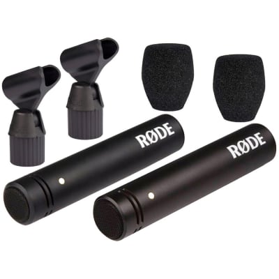 Rode M5 Matched Pair of Compact 1/2” Studio Condenser Rode M5 Matched Pair of Compact 1/2” Studio Condenser