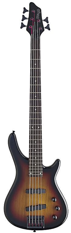STAGG 5-String "Fusion" electric Bass guitar BC300/5-SB image 1