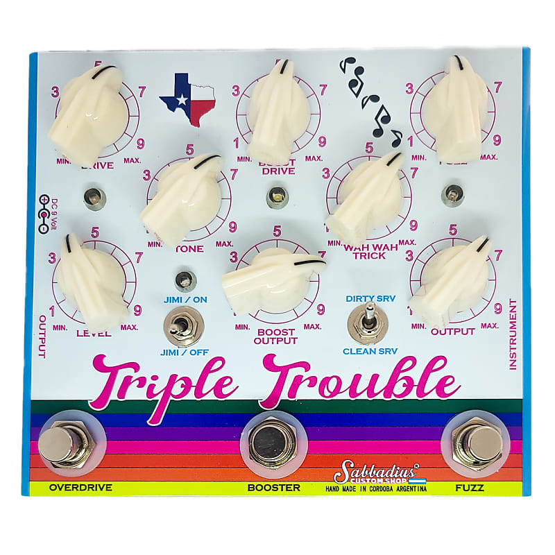 NEW SABBADIUS TRIPLE TROUBLE - 2022 | Reverb