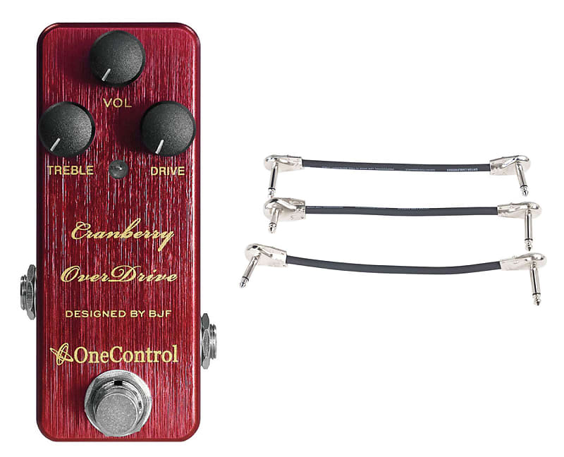 One Control Cranberry + Gator Patch Cable 3 Pack image 1