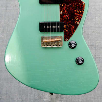 Maghini Guitars Skylark Light Jade Metallic image 1