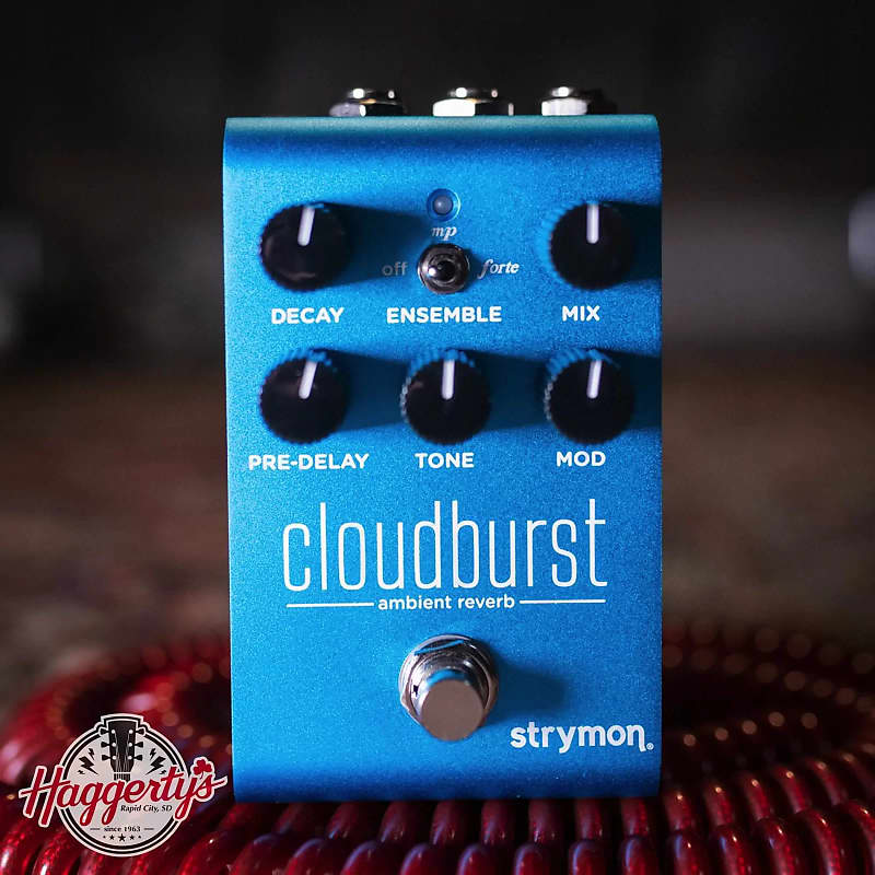 Strymon Cloudburst Ambient Reverb Effects Pedal Reverb