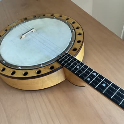 Wm. O. Schmick Lyric Tenor Banjo 1920s, made by Vega image 4