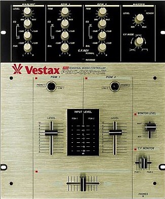 Vestax PMC 05 Pro II 2 Professional 2 Channel DJ Mixer