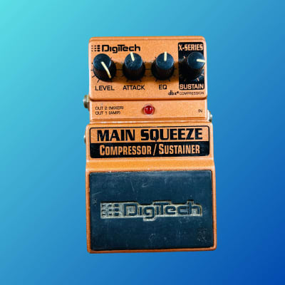 DigiTech MAIN SQUEEZE コンプレッサー DigiTech Main Squeeze Compressor/Sustainer Pedal | Sweetwater