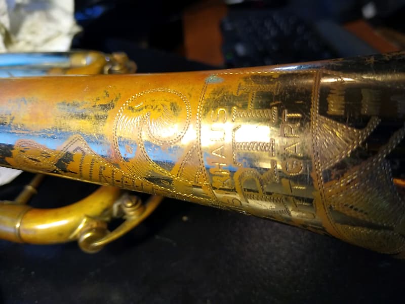 Musica Steyr Trumpet, Austria, w/ Case & Mouthpiece, Good