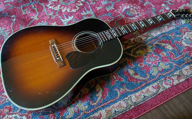 1991 Gibson SJ 45 Southern Jumbo Round Shoulder Sunburst