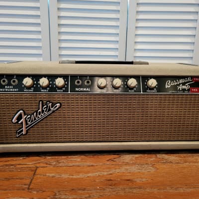 Fender Bassman Amp 1963 - Blonde image 3