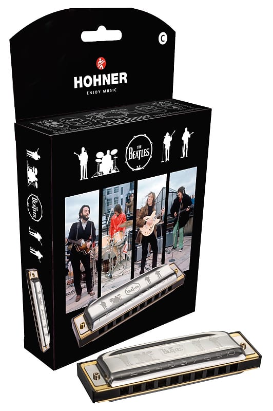 Hohner Signature Series The Beatles Harmonica Key of C Reverb