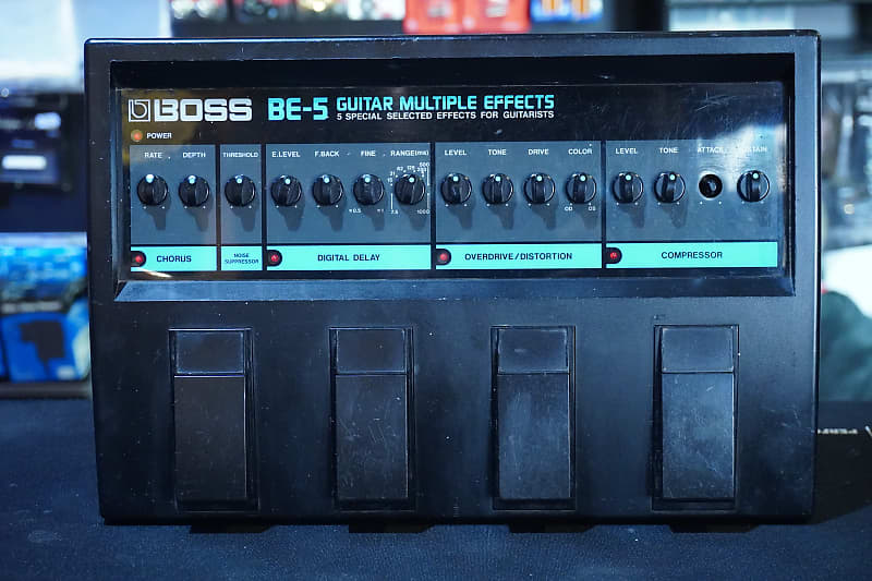 ギター BOSS be-5 Boss BE-5 Guitar Multiple Effects - What To Know & Where To
