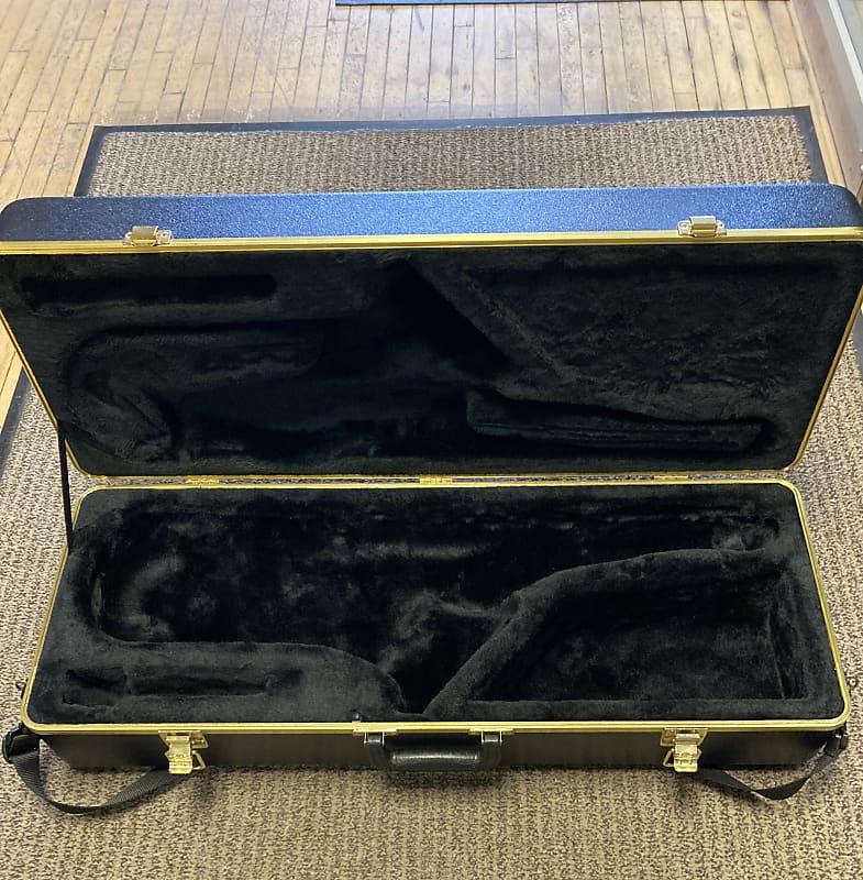 ABS Molded Tenor Sax Case w/Shoulder Strap Reverb
