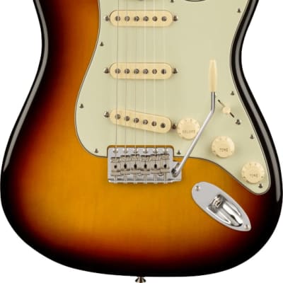 Fender American Vintage II 1961 Stratocaster Electric Guitar, 3-Colour Sunburst image 2