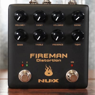 NUX NDS-5 Fireman Distortion Guitar Effect Pedal image 2