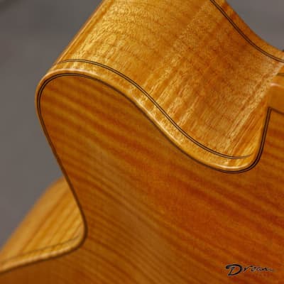 2015 Tom Bills Cremona 16″, Curly Maple/Sitka Spruce image 13