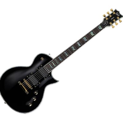 ESP LTD EC-1000 Electric Guitar - Black image 1