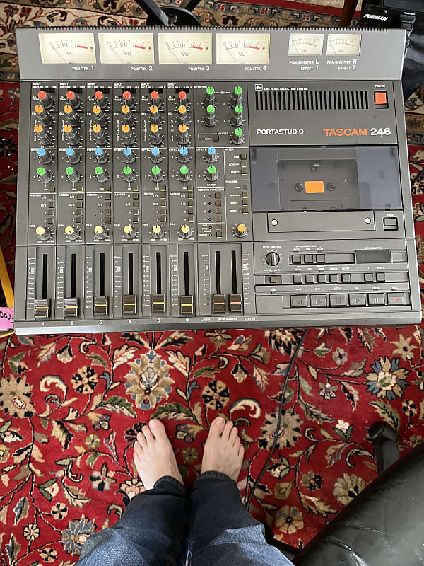 TASCAM Portastudio 246 4-Track Cassette Recorder | Reverb