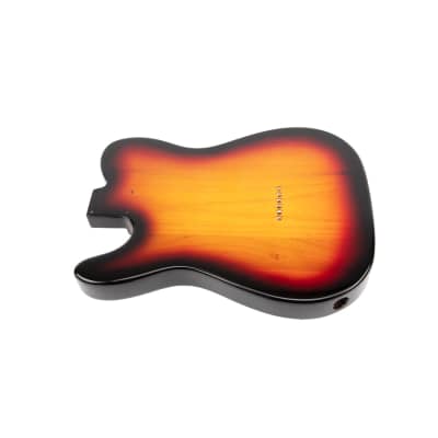 AE Guitars® T-Style Alder Replacement Guitar Body 3 Tone Sunburst image 2