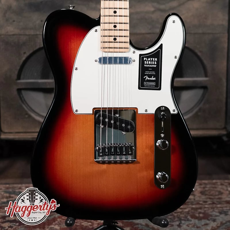 Fender Player Telecaster Electric Guitar 3Color Sunburst Reverb