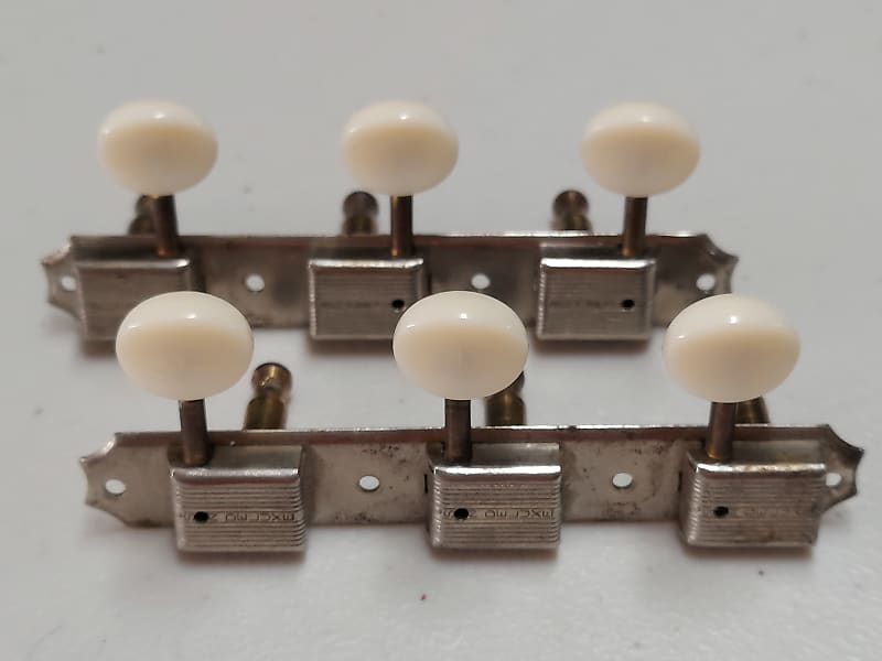 1950s 60s Kluson Deluxe Single Line Strip Tuners For Post Reverb