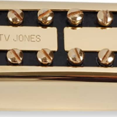 TV Jones Power'Tron Plus Bridge Humbucker Guitar Pickup, Black w