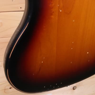 Fender Limited Edition 60th Anniversary Road Worn Jazz Bass - 3-Color Sunburst image 18