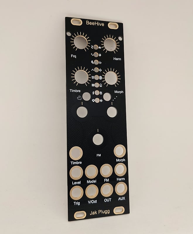 PCB and Panel for Beehive uPlaits (Plaits clone from mutable instruments) image 1
