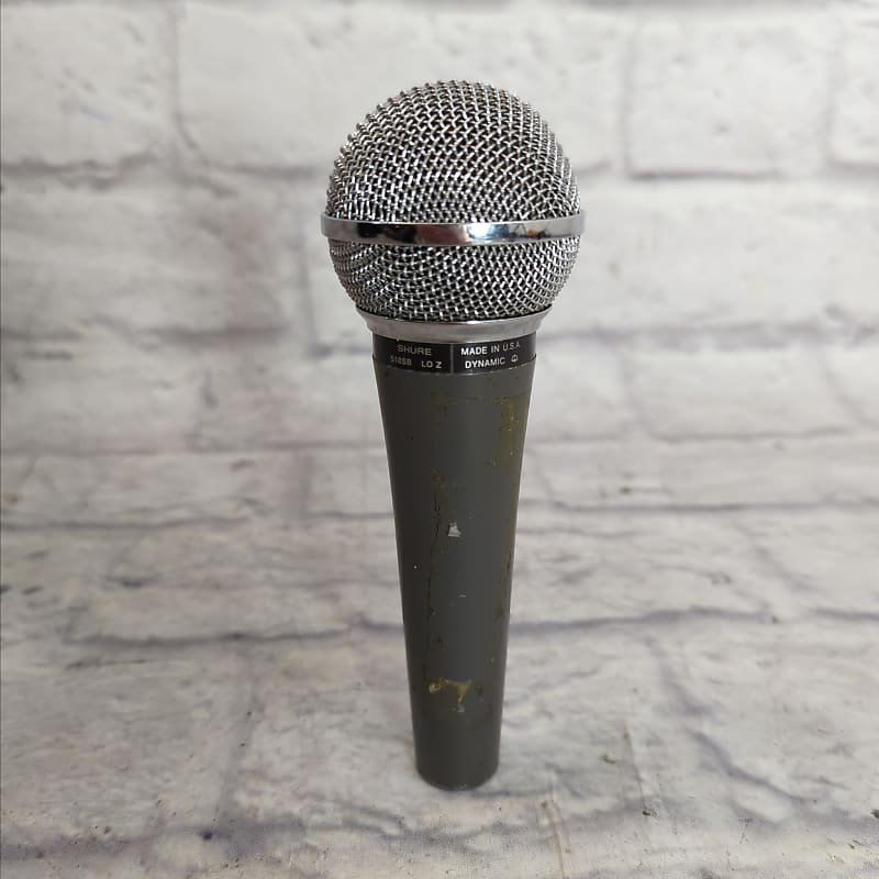 Shure 518SB LO z UNISPHERE-B Unidirectional Dynamic Vintage Microphone