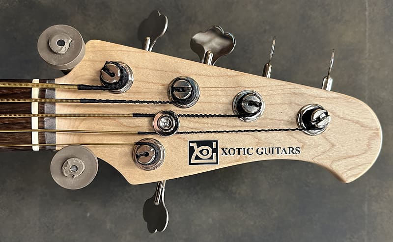 Xotic XP-1T 5 String Precision Bass - Firemist Gold | Reverb