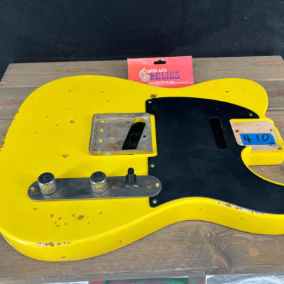 Real Life Relics Tele® Telecaster® Body Aged Yellow Taxi #2 image 6
