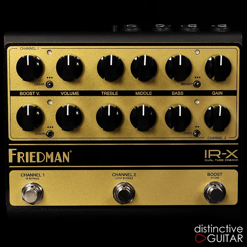 Friedman IR-X Dual Tube Preamp | Reverb
